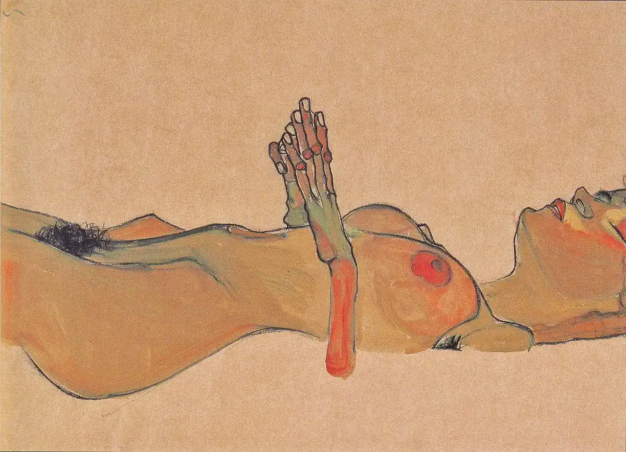 merodeos · egon schiele: muchacha muerta